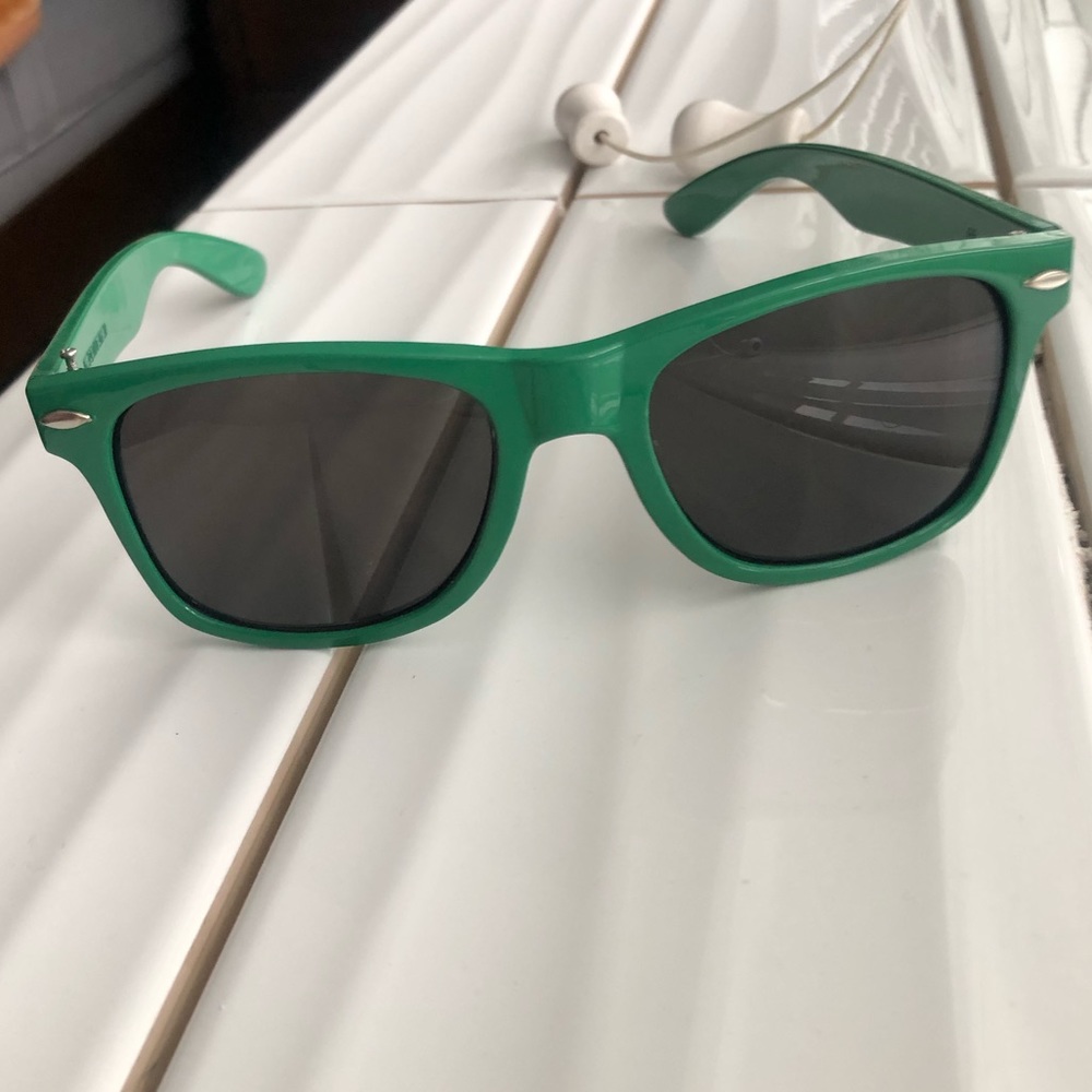 Green sunglasses
